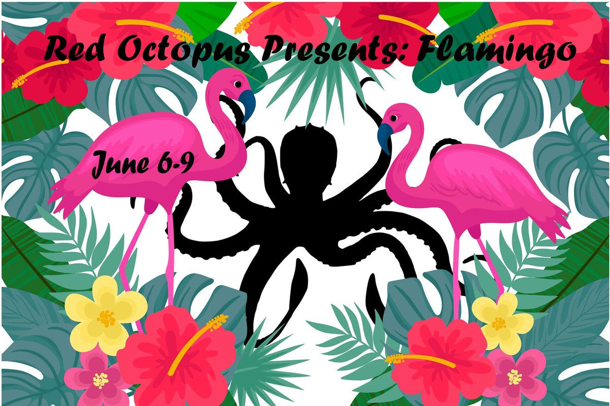 RedOctopusLR's tweet image. Flamingo, our summer show is  June 7-9, 8PM, $10. 616 Center Street. BYOB. redoctopustheater.com for more info. See you there #littlerock