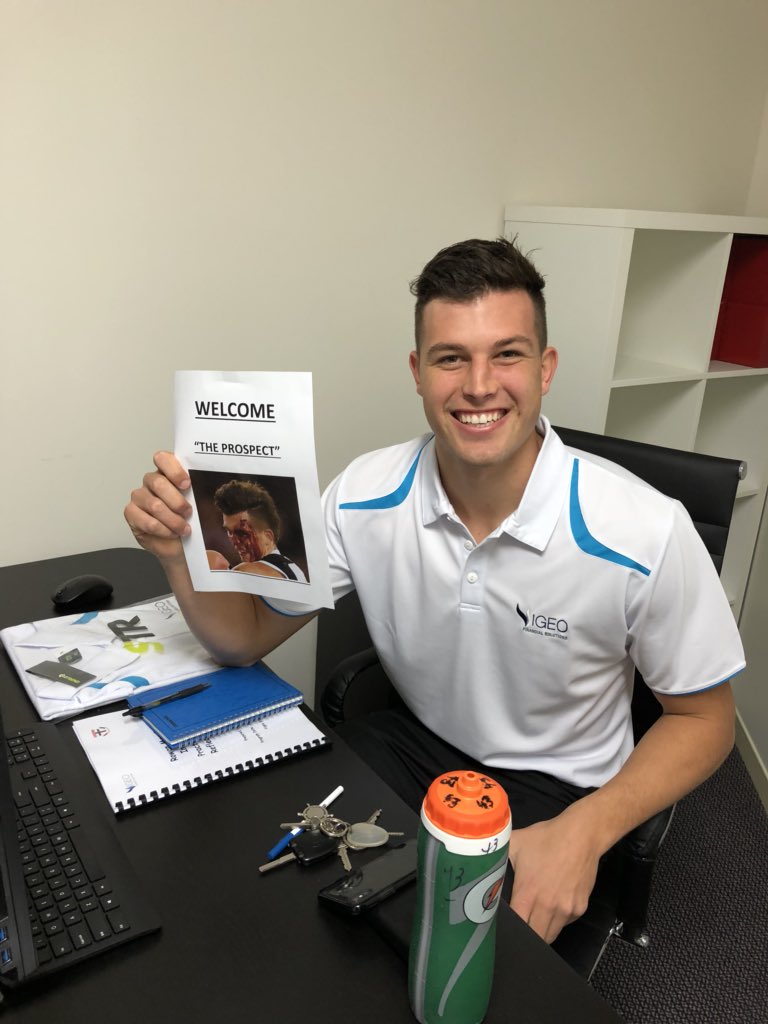 Today we welcome Rowan Marshall as he undertakes work experience over the next few months. We place great pride in helping young footballers like Rowan gain experience in business and finance world and will hopefully assist in building a sound foundation for life after footy.