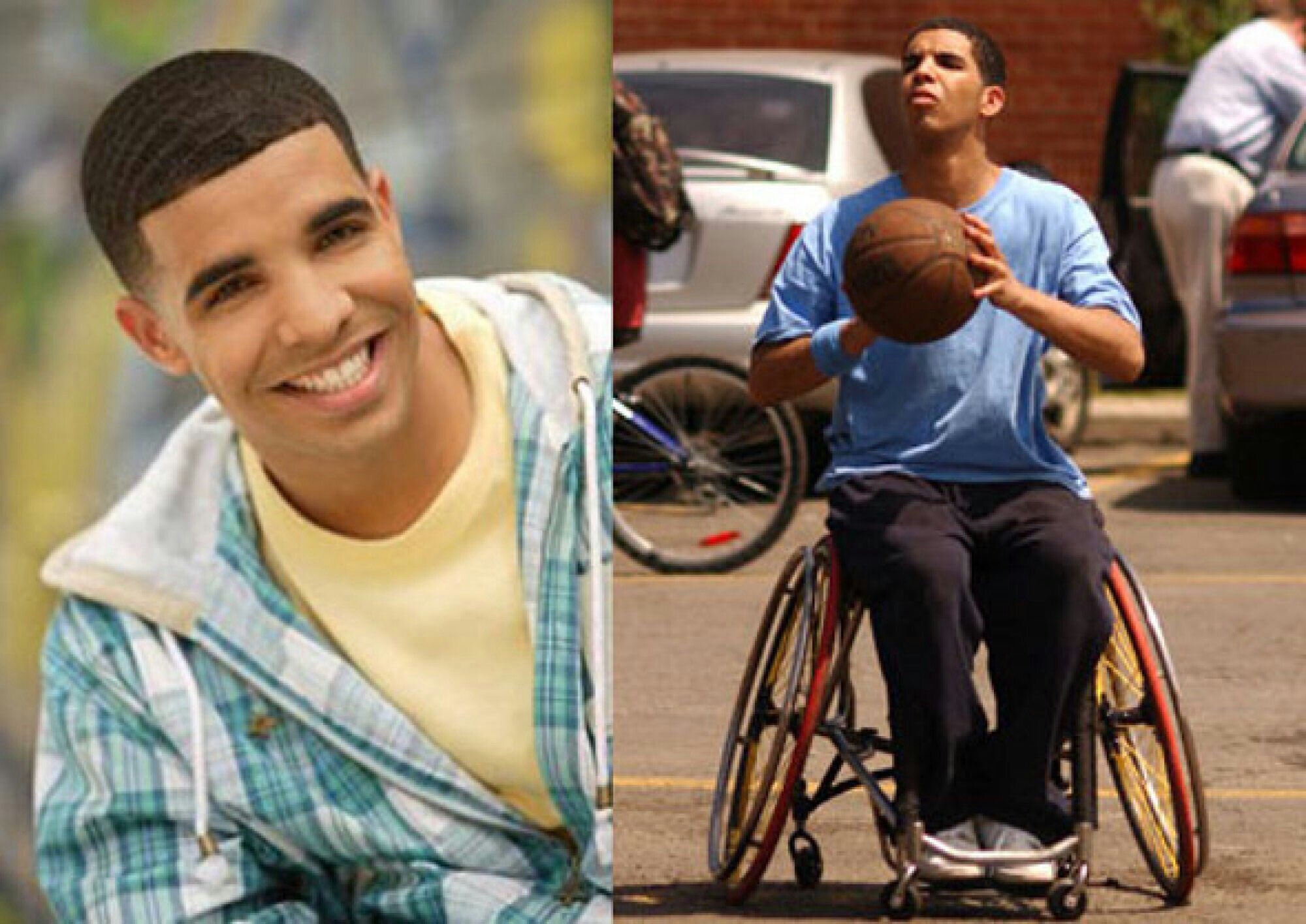 Drake From Degrassi In Wheelchair