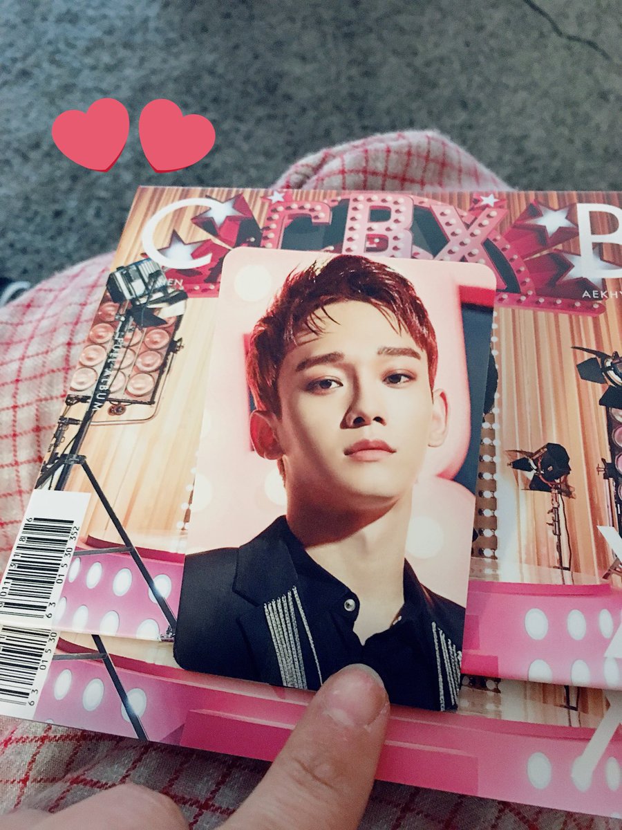gabsmerino's tweet photo. Once again I got my album this time #cbx_magic album+blueray!! I’m so happy I found a great friend and GO admi. @nareejane Thanks for always being on top of @weareoneEXO Comeback albums and merch. You’re the best!! https://t.co/hrR7FqMkAe