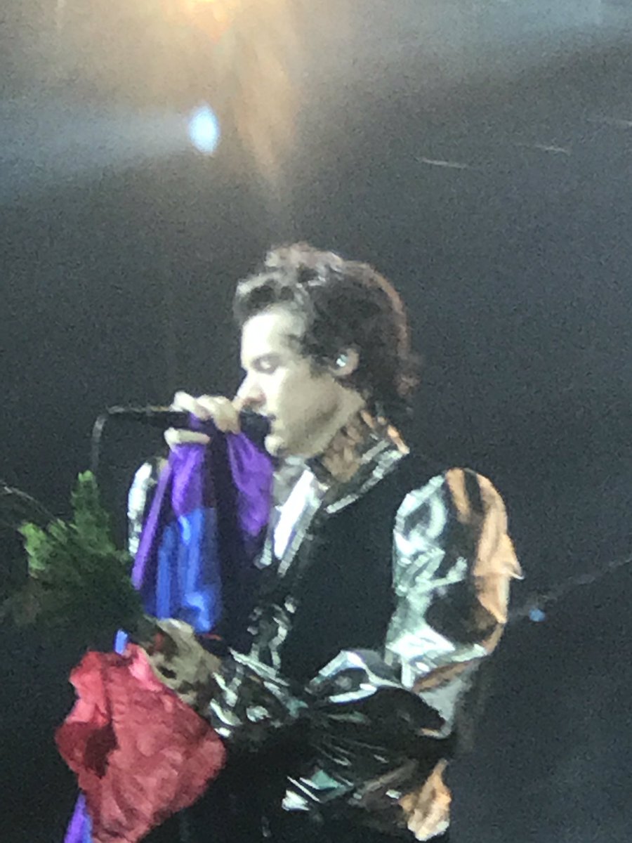 KamyRaposo's tweet photo. NÃO ACREDITOOOO! Peguei a garrafinha do @Harry_Styles e falei com ele no shoooow 😱😍😱😍 #HarryStylesLiveOnTourSaoPaulo #HarryStylesLiveOnTourBrasil https://t.co/jNGsCZhjb6