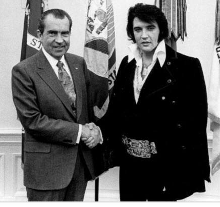 #Elvis #Nixon #TrumpNashville #Roseanne #crazy