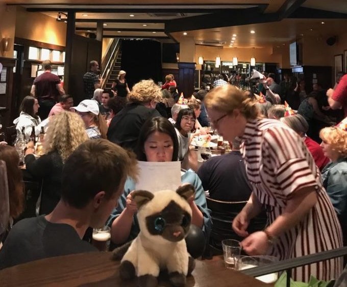 ARMA_NCR's tweet image. #imkitty is getting used to life outside his cup, so far so good! #armacan18