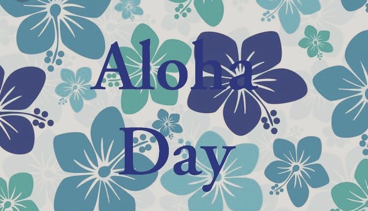 D0GSQUAD's tweet photo. Tomorrow is Aloha Day! Dress up in Hawaiian gear! 🌺🌴☀️ https://t.co/kO22emM9aj