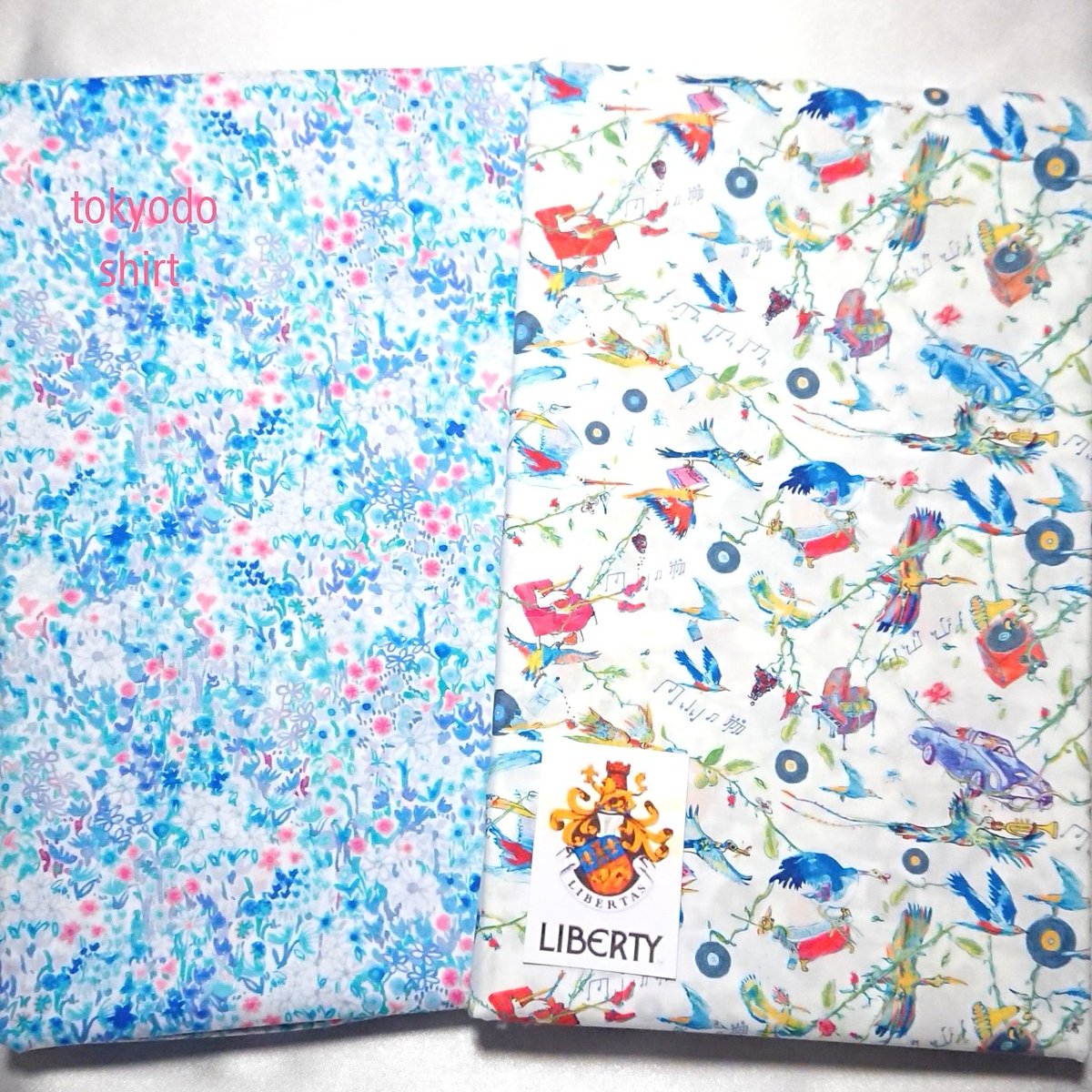 ট ইট র Tokyodo Shirt 東京堂シャツ リバティプリントの新柄が入荷しました 涼しげな色目の花柄と 柄です 笑 父の日は6月17日 父の日プレゼント オーダーシャツ Fashion Liberty Fabric Shirt Tokyo Japan シャツ ワイシャツ リバティ