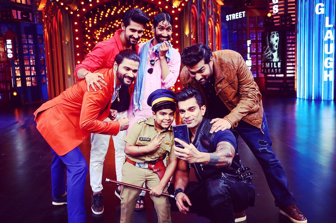 3 देव &amp; 1 दानव..! 😂
.
May u guys break all the records. ❤️
.
.
#3Dev #cutiepiesharma #ekr #entertainmentkiraatat9 #entertainmentkiraat #fun #laughter <a href="/Iamksgofficial/">Karan Singh Grover</a> <a href="/_ravidubey/">Ravi Prakash Dubey</a> <a href="/ikunaalroykapur/">Kunaal Roy Kapur</a> <a href="/3DevFilm/">3 Dev</a> @ColorsTV <a href="/nikuld/">Nikul Desai</a>