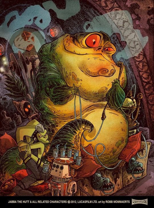 Robb Mommaerts artist 

#starwars #jabbathehutt <a href="/JabbaThe1Hutt/">JabbaThe1stHutt</a> <a href="/JabbasHutt/">Jabba'sHuttPodcast</a> <a href="/Jabbatron/">Jabba</a>