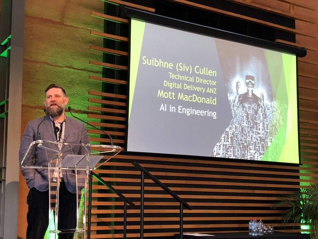 RedEyeApps's tweet photo. ‘AI can be scary because machines appear to be making decisions we would usually make as humans’. #frontier40conf @MottMacDonald @EnervenAU #DigitalTransformation #IoT #Industry40 #AR #VR #AI https://t.co/bbAqUFj4Cf