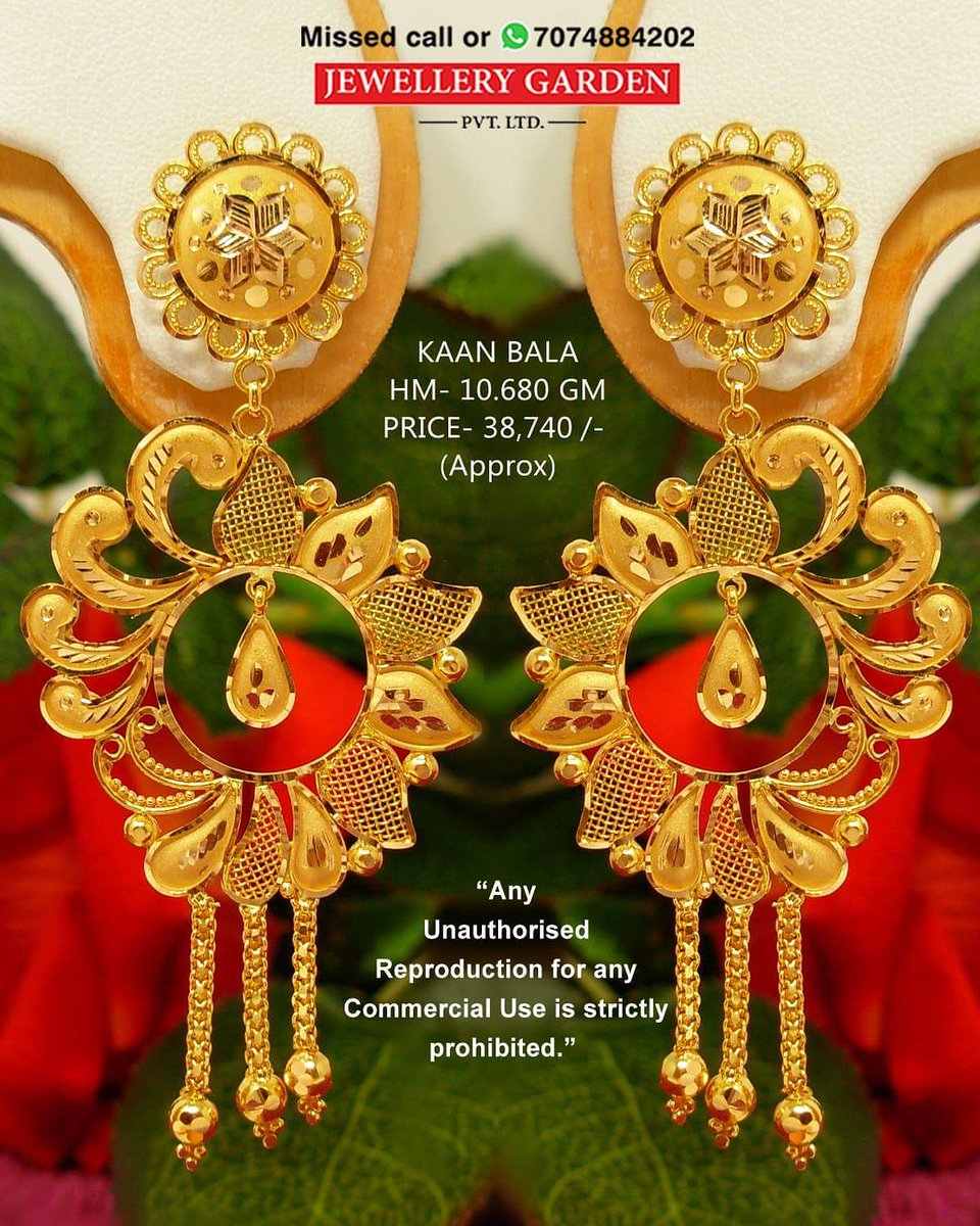 Jewellery Garden Earring Design 2024 favors