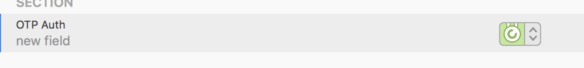 Koshatul's tweet photo. @1Password Is there a known issue with the "one-time password" field ? the first time I create a field it shows as a one-time password type but I can't use it until I alt-tab away and back then reselect one-time password https://t.co/jfe5D3CrNR