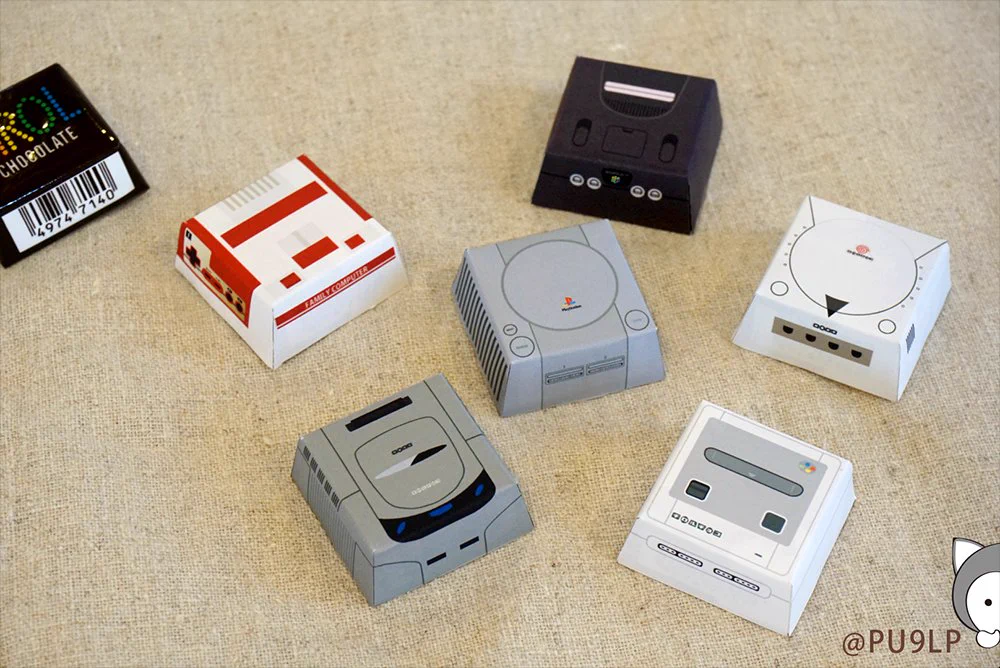 食べるのがもったいない！なつかしいゲーム機のチロルチョコｗｗｗ