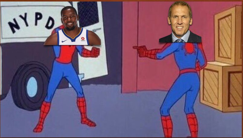 MaxWolfish's tweet photo. Two scumbags, but who is who @KDTrey5? 
#76ers #bryancolangelo #NBA #Twitterfrauds https://t.co/ewqYV9I0PL