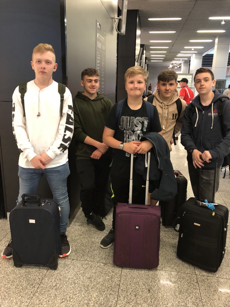 Krakow2018's tweet photo. We’re through security in Krakow Airport, ready to come home. https://t.co/aQ50niaZTL