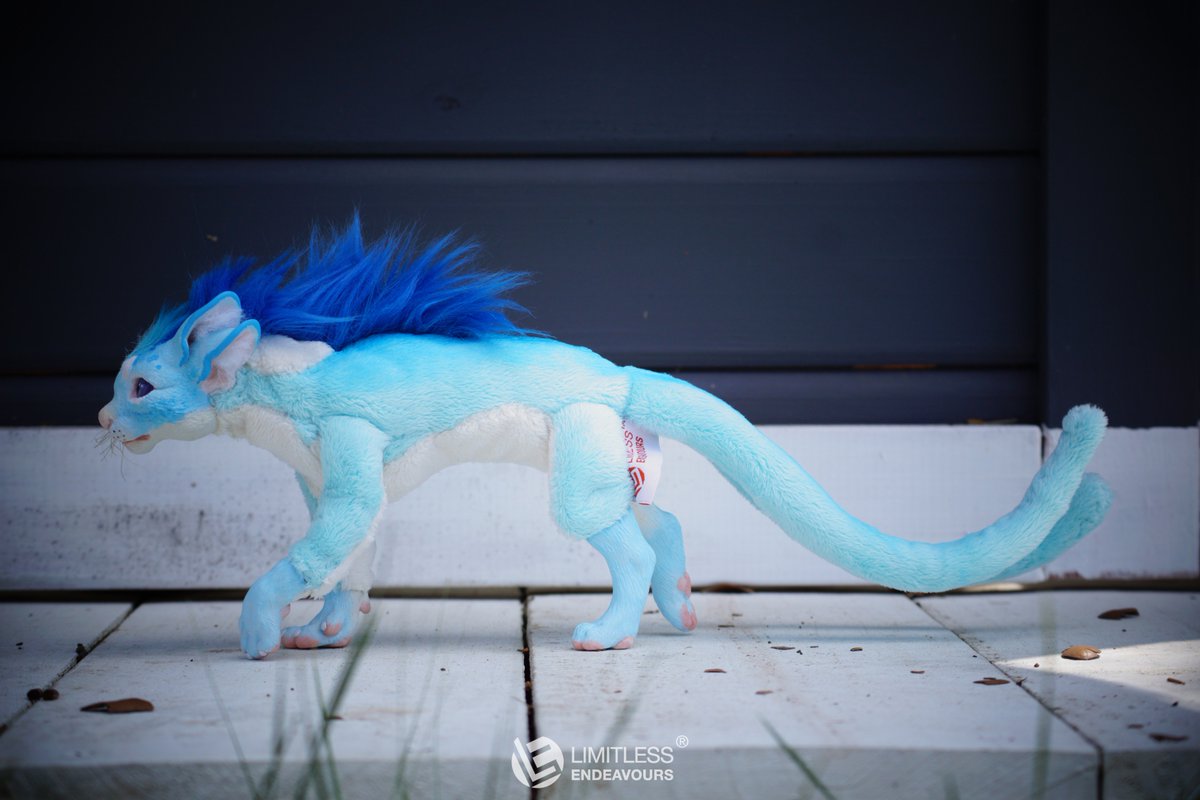LmtlsEndeavours's tweet photo. Latest finished commission. This is one of the creature designs I sold a while back to help cover vet bills. I really enjoyed bringing this kitty to life! Colors were chosen by the customer and I just love how it turned out. https://t.co/GaYwk2Nvst