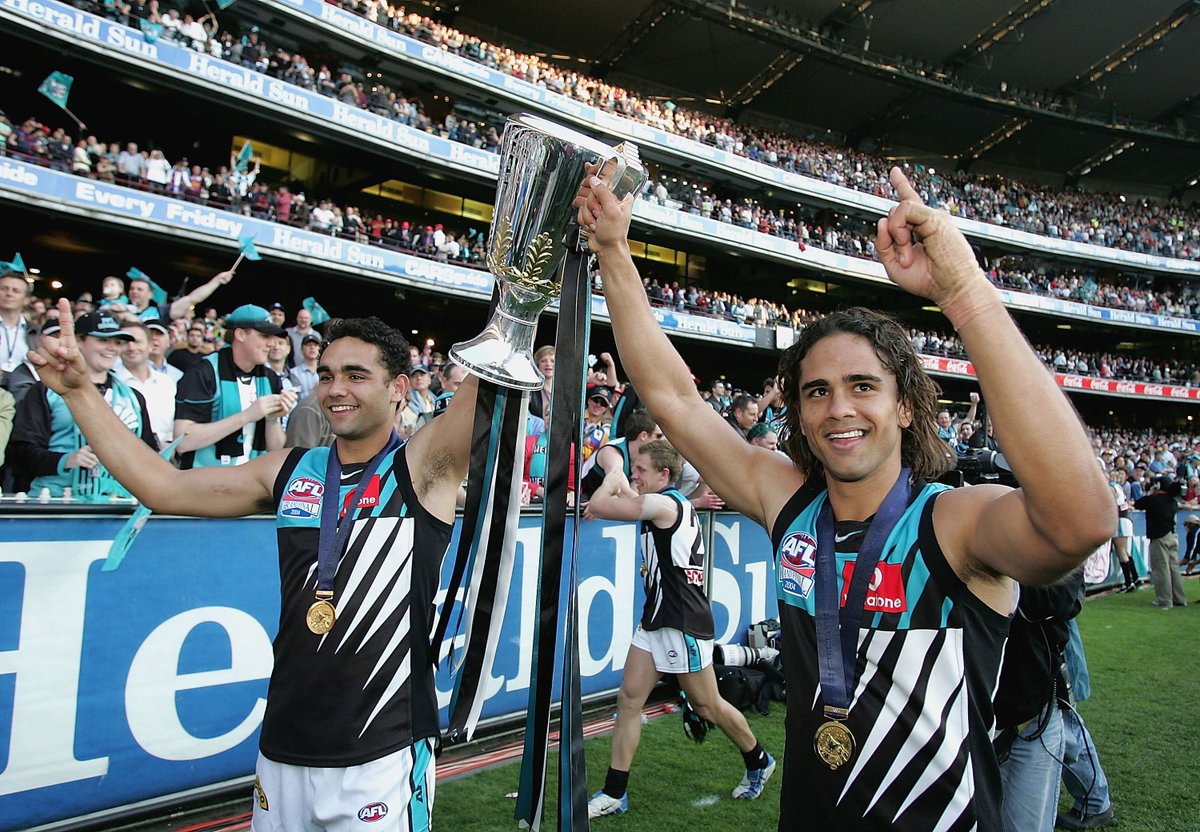 "I’ll always be a Port Adelaide boy at heart." ❤️

Where are they now? Peter Burgoyne ➡️ bit.ly/2soCEbB

#weareportadelaide