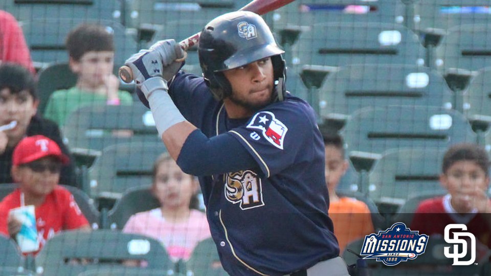 Top #Padres prospect Fernando Tatis Jr. boosts his May average to .351 with three hits for <a href="/missionsmilb/">San Antonio Missions Baseball</a>. atmlb.com/2JdcrqN