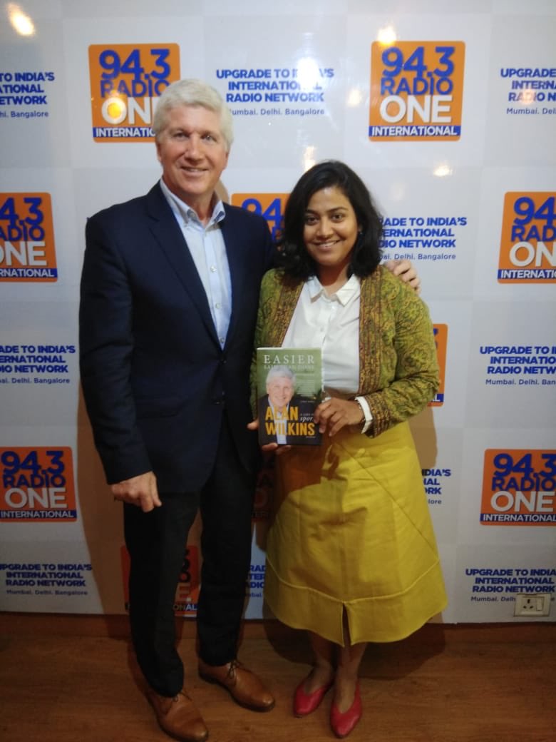 agirlchris's tweet photo. Catch the conversation with @alanwilkins22 on #goodmorningdelhi about his book Easier Said Than Done charting his journey from being a county cricketer to a multi sport commentator. Tips for future sport commentators coming up! https://t.co/qSmgoLWY0k