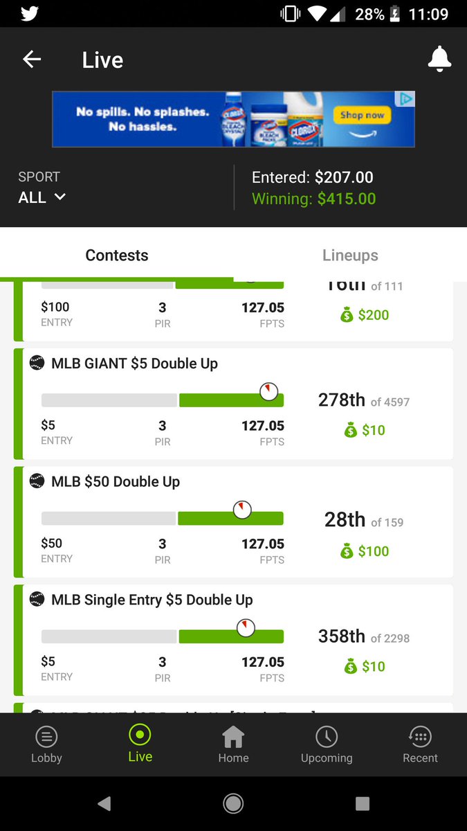 KRAZY_soulzz's tweet photo. @NexXx_91 🔥🔥🔥 as always. Tweeting the same thing every night. #NexxxDFS https://t.co/HdnZ4jKpAB