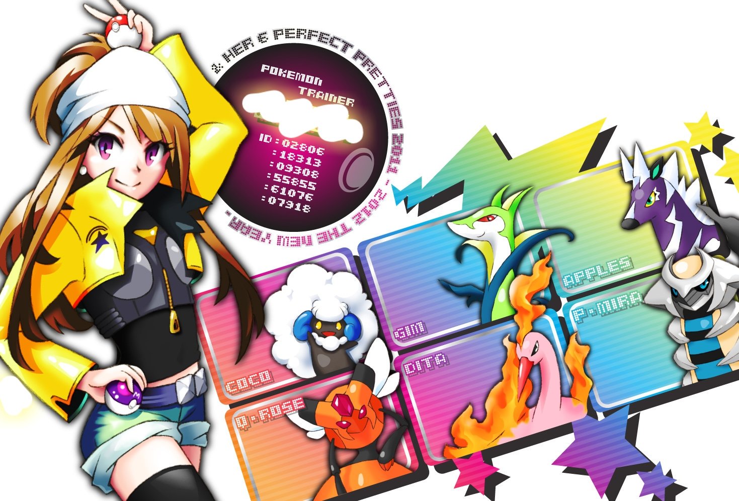 ねおん 昔年賀状用に描いたポケモン絵発掘 お オリジナルトレーナー 本名 Ww 戦闘バランス無視のお気に入り 色違い ビークインだけは色 が生まれなかったので幻です あ 色ライコウ描きてぇ ポケモン T Co Iowg1s2hhz