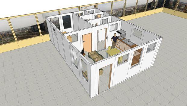 Tijdelijke woonboxen oplossing voor betaalbaar wonen én leegstand? ikgabouwen.knack.be/bouwen-renovat…