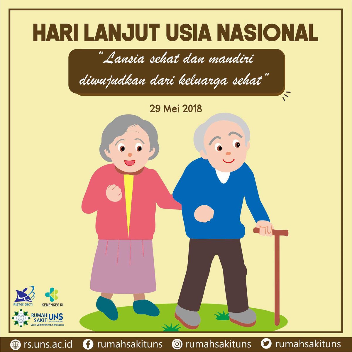 23 Gambar Kartun Lansia Sehat Gambar Kartun Mu