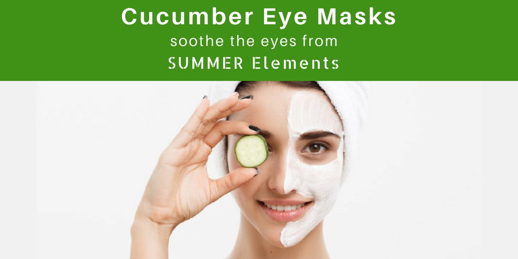 newpostupdate's tweet photo. Your precious eyes can be damaged by the summer elements. Don’t forget to apply sunscreen around your eyes. Homemade packs like cucumber eye mask can also be used to soothe the eyes. #summer #cucumber
#eyemask #postupdate https://t.co/hLGnJbvKIU