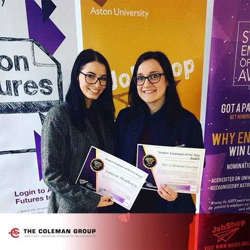We’re delighted to have been recognised by <a href="/AstonUniversity/">Aston University</a> in the <a href="/NASESStudent/">NASES</a> #SEOTY2018 awards.  Congrats to our own Lauren Middleton too!
bit.ly/2IXKos3

#demolition #employee #university #student #awards #HR