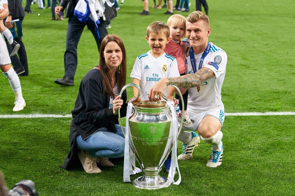 EPLBible's tweet photo. Since 2012, Toni Kroos has won:

4⃣ Champions Leagues
🏆 World Cup
🏆 La Liga
🏆 Bundesliga
🏆 Supercopa
🏆 DFL-Supercup
🏆 DFB-Pokal
🏆 Club World Cup
🏆 UEFA Super Cup https://t.co/LYl12EDJBs