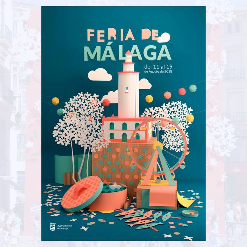 Queremos dar la enhorabuena a Carlos León, el autor del cartel de la <a href="/FeriaMLG/">Feria de Malaga</a> de este año. ¡Da gusto saber que un buen diseño servirá para anunciar una de las citas anuales más indispensables de #Málaga! Esta #FeriaMLG olerá a diseño ¡Enhorabuena, Carlos!