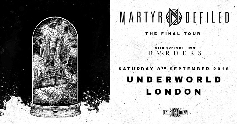 Gigantic's tweet photo. NEW // @martyrdefiled announce their final show with support from @BordersBandUK @TheUnderworld in September! 

On sale Friday set your event reminders here 👉 https://t.co/6IXNCrZUiM 

#MDMAFIA #MartyrDefiled #BordersBand #London https://t.co/PvkWCzKtSH