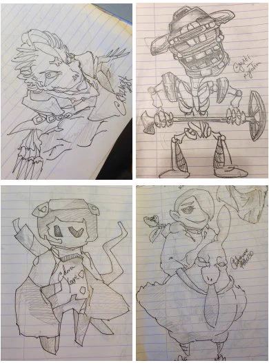 #RTした人を全員モンスター化する
こんな感じで描きます。前回参加していただいた方々も、FF外の方もどうぞ!😀 