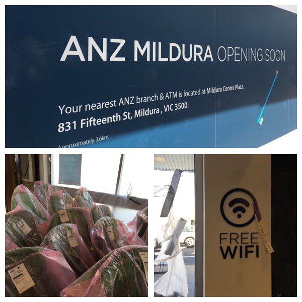 One week!!!!!! #ANZ #Mildura opening 6th June 2018 9.30am. Can you tell how excited I am....??? #anznwv #ILoveWhatIDo #BestBank