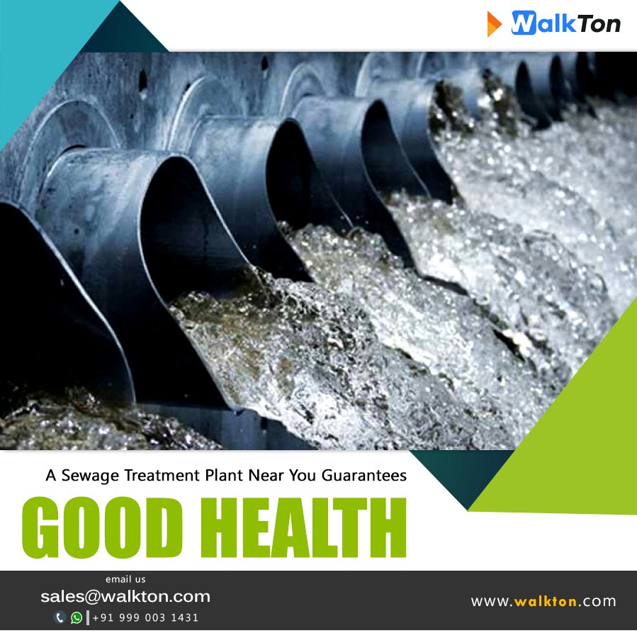 walktontech's tweet photo. If you will install a #wastewater recycling plant to recycle sewage, it will guarantee your cleaner surroundings and, good #health.  For a #sewagetreatment plant near your area, contact @walktontech https://t.co/yRdboMJFHX https://t.co/Y786FqgGif