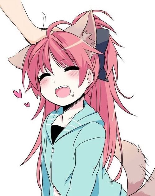 smiley_nekoo's tweet photo. “ Nyaaa~ Emilia loves headpats!” 

She purred softly https://t.co/ZIITO2CHiy