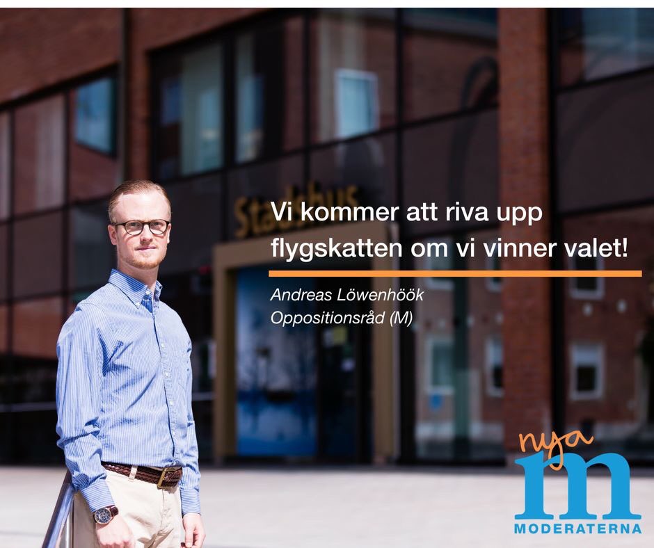 mskelleftea's tweet photo. NORWEGIANS FLYGLINJE MELLAN SKELLEFTEÅ OCH ARLANDA ÄR AKUT HOTAD ‼️
➡️ Enligt Norwegian är det S-regeringens FLYGSKATT som är skälet till hotet.
➡️ Moderaterna är mot skatt på avstånd och därför kommer vi att riva upp flygskatten om vi vinner valet! #flygskatt #moderaterna https://t.co/fGaWtPiUR4