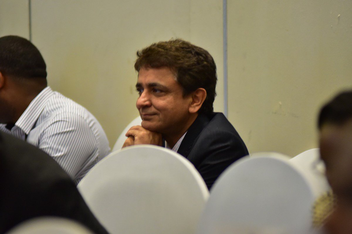 SimbanetCOM's tweet photo. Our MD Mr Rakesh enjoying the panel discussion #SimbaNetAtFintech2018 https://t.co/TR4kcepUdq