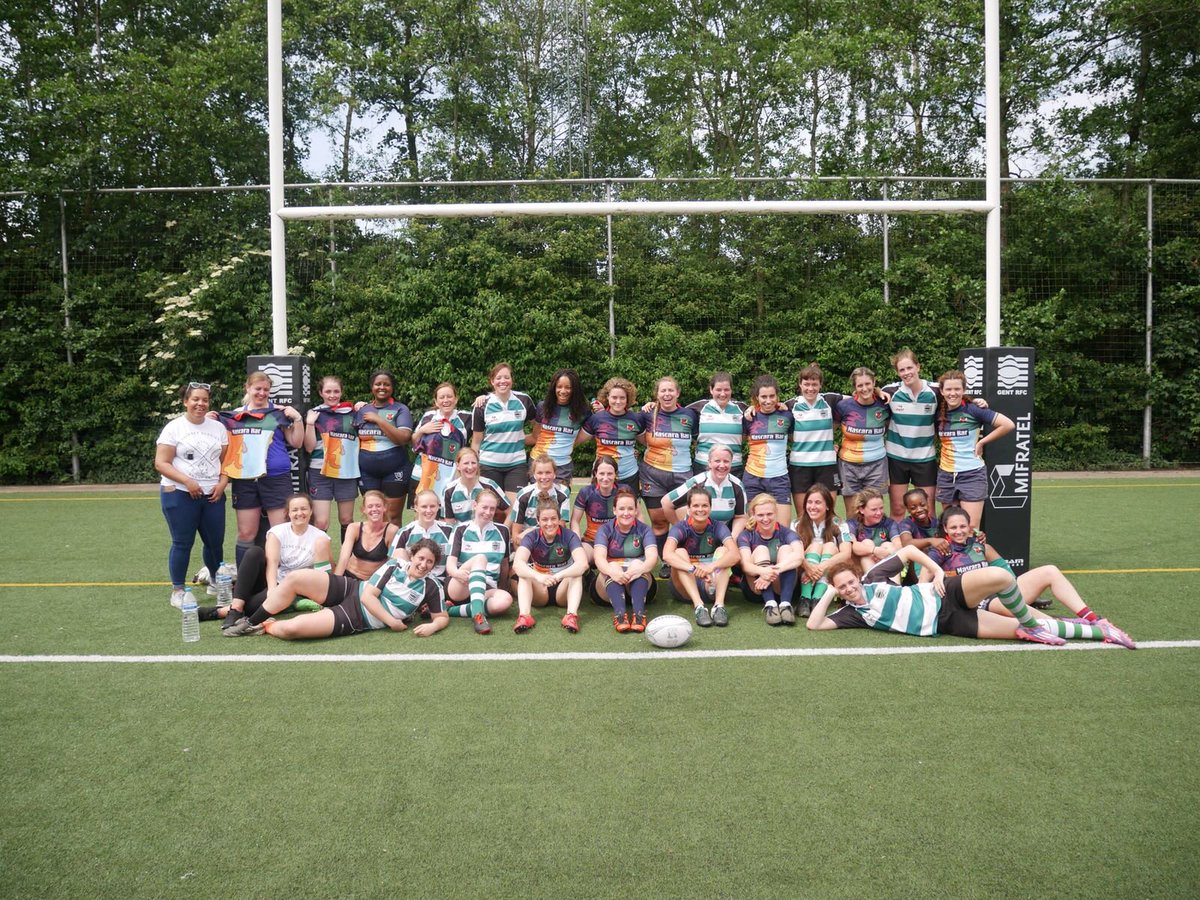 HackneyLadies's tweet image. Thank you to Ghent for being the best hosts this weekend and for joining in on our tour antics! 🍻@EasterRugby