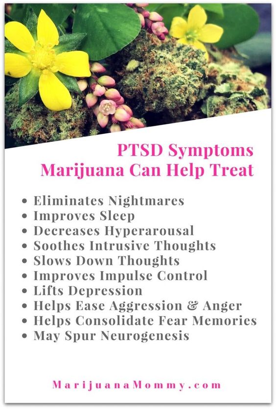 PTSD symptoms #cannabis can help treat 👇🏻🎈