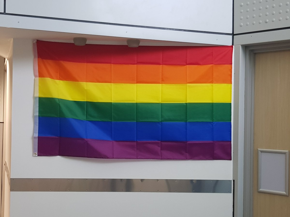 oxengsci's tweet photo. The Thom Building @oxengsci is getting ready for @oxfordpride this weekend! #Prep4Pride #DiversityMatters https://t.co/Ri8yETiRa5