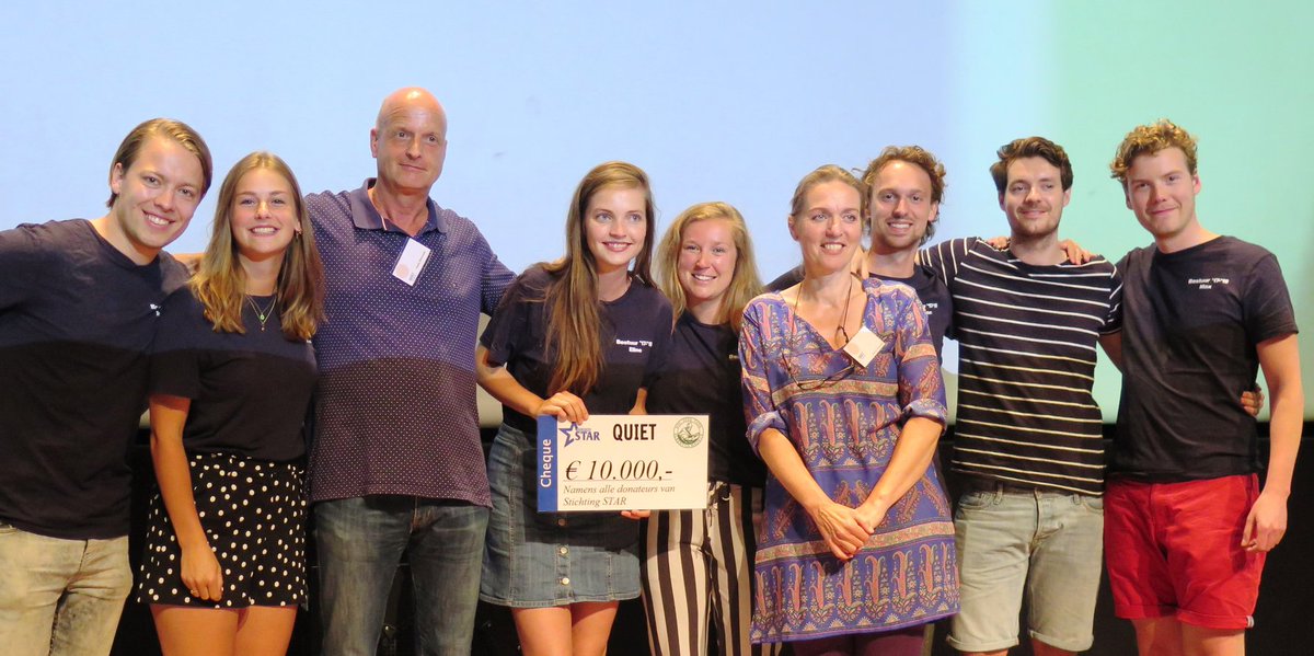 .<a href="/stichtingstar/">Stichting STAR</a> heeft gisteravond tijdens een door hen georganiseerde filmavond maar liefst €10.000,- gedoneerd aan the Quiet Community! Het doel is om armoede in de Stad aandacht te geven en te verzachten.