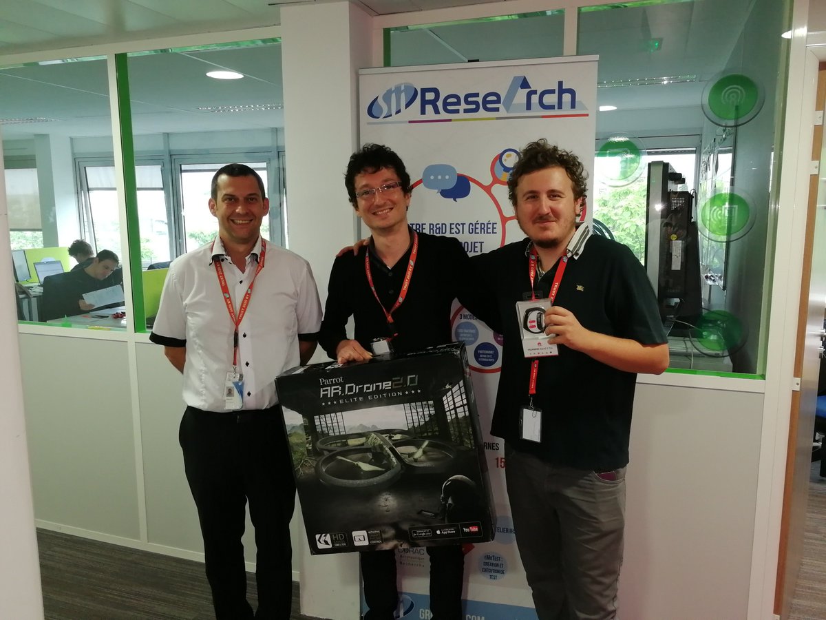 ClementKetch's tweet photo. Bravo à @fredJansou et @loicrossignol pour leurs idées émises lors du challenge Innovation de la BU Technum. A bientôt pour les prochains challenges #innovation https://t.co/V4GZ8yT7OZ