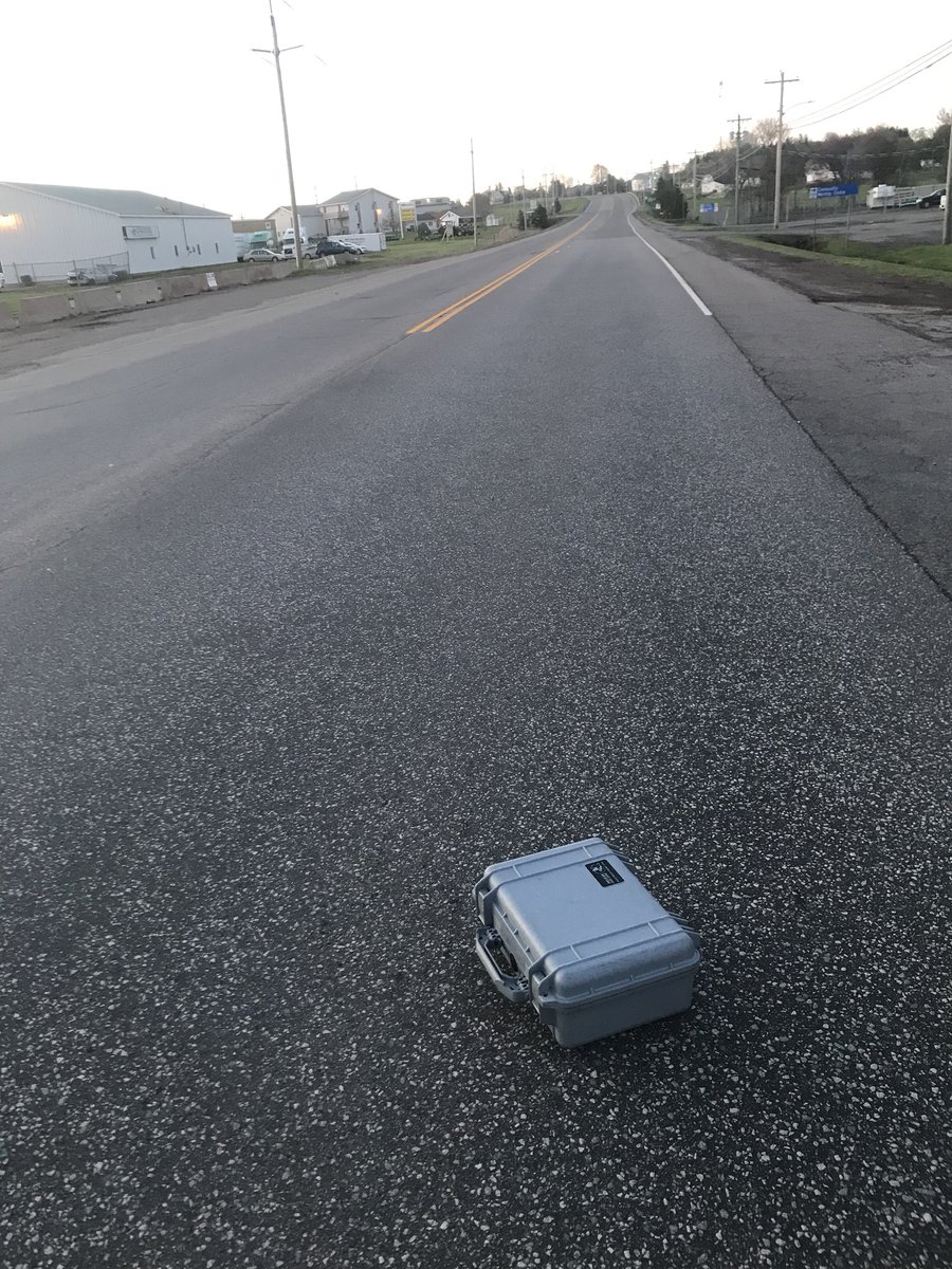 RCMPPEITraffic's tweet photo. RE-TWEET - Found this on the TCH in Stratford early this morning while on patrol. Help us find the owner by getting this out there, please retweet!! Owner please contact Stratford RCMP 902-368-9300. Cst. Parsons @Ocean100 @TheHOT1055 @cfcy @CBCPEI https://t.co/wqzdBhi6AN