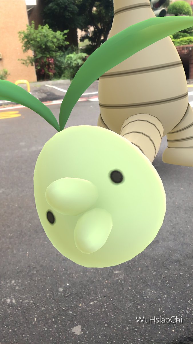 Fred_WHC's tweet image. Exeggutor Alola #pokemongo #ARPlusMode