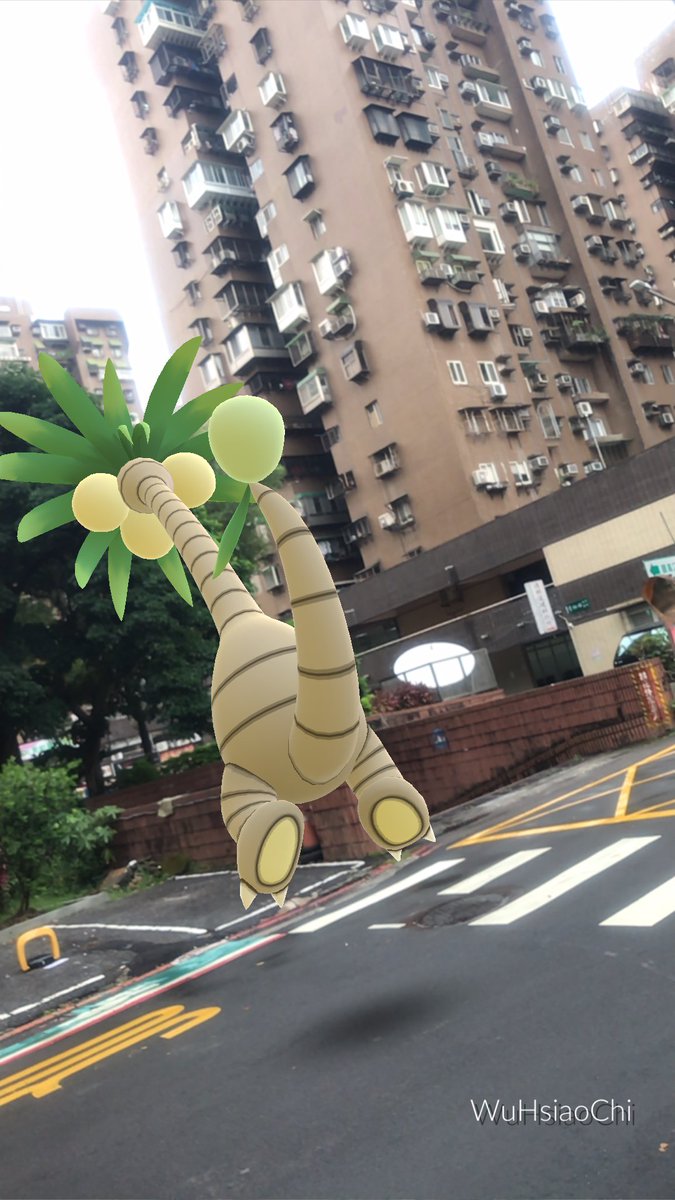 Fred_WHC's tweet image. Exeggutor Alola #pokemongo #ARPlusMode