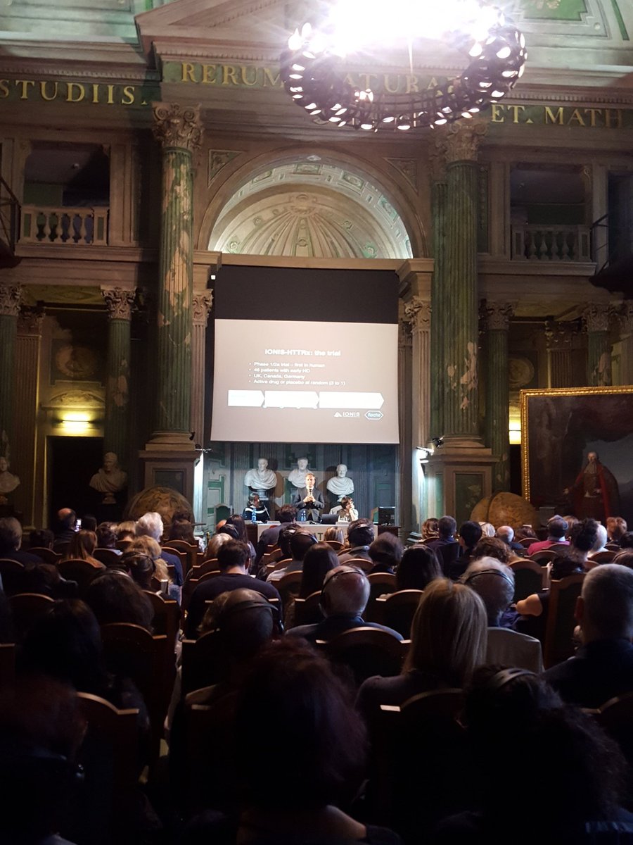 HuntingtonOnlus's tweet photo. #HDays18 viene presentato il processo di sperimentazione. @DrEdWild #maipiùnascosta https://t.co/pvojfVTxz6