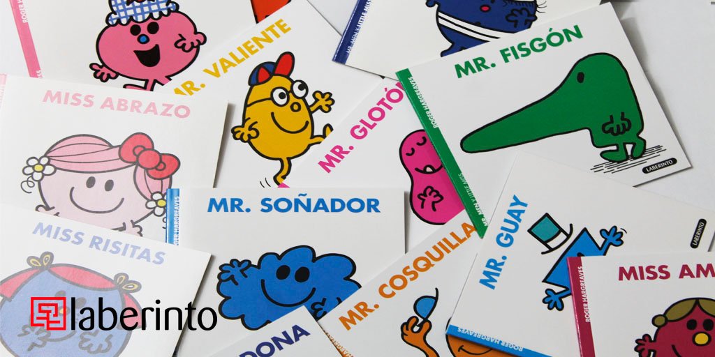 e_laberinto's tweet photo. La mejor colección para trabajar las emociones: Mr. Men y Little Miss. Con sencillas ilustraciones,darán a los más peques un gran valor sentimental y excelentes recuerdos.
Descúbrelos en: https://t.co/oVjrW1WGJh
#EdicionesDelLaberinto #Libros #Infantil https://t.co/Oq87vrzfus