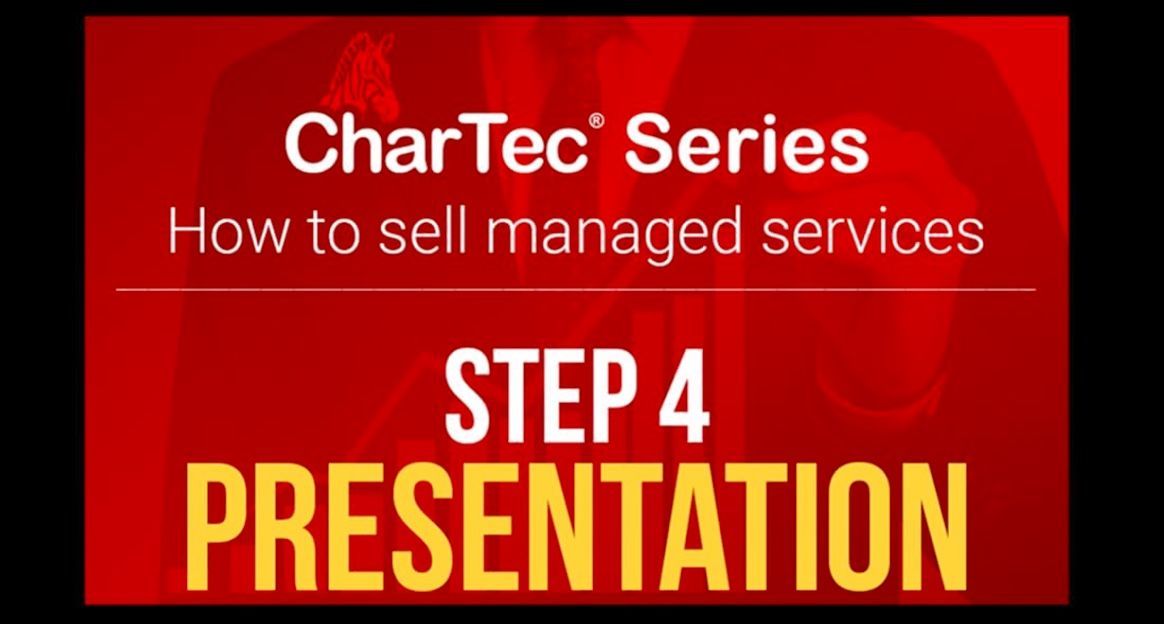chartec_haas's tweet photo. The #presentation is the make or break for all the work that you’ve conducted in your #MSPsale so far. #Chartec CEO #AlexRogers breaks it down in this #5StepSalesProcess for #managedserviceproviders #CharTecSalesLab #CharTecACADEMY https://t.co/DSvaqWD3ac