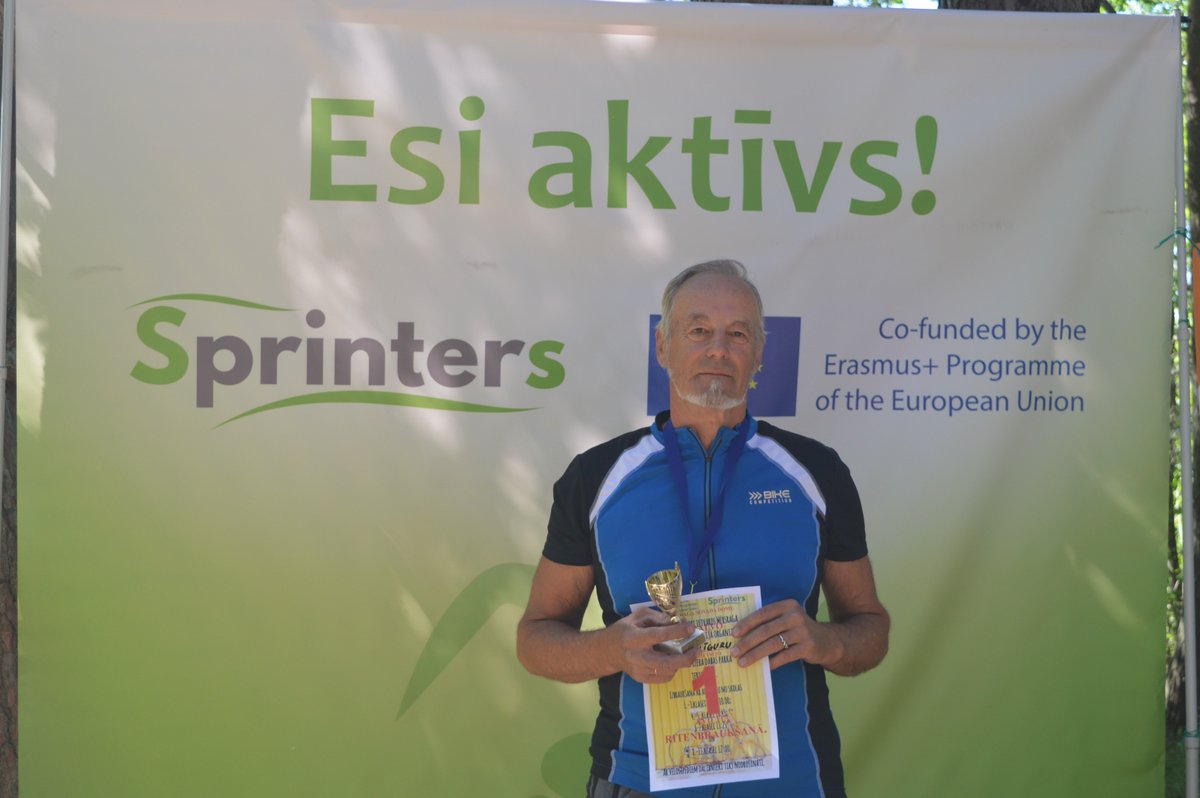 SprintersEU's tweet photo. Last weekend Mersrags hosted a biking competition inside the Sprinters project. Here you have some pictures of the race! @MNovads #EuropeanSprinters https://t.co/Q7Zm2SA2bo