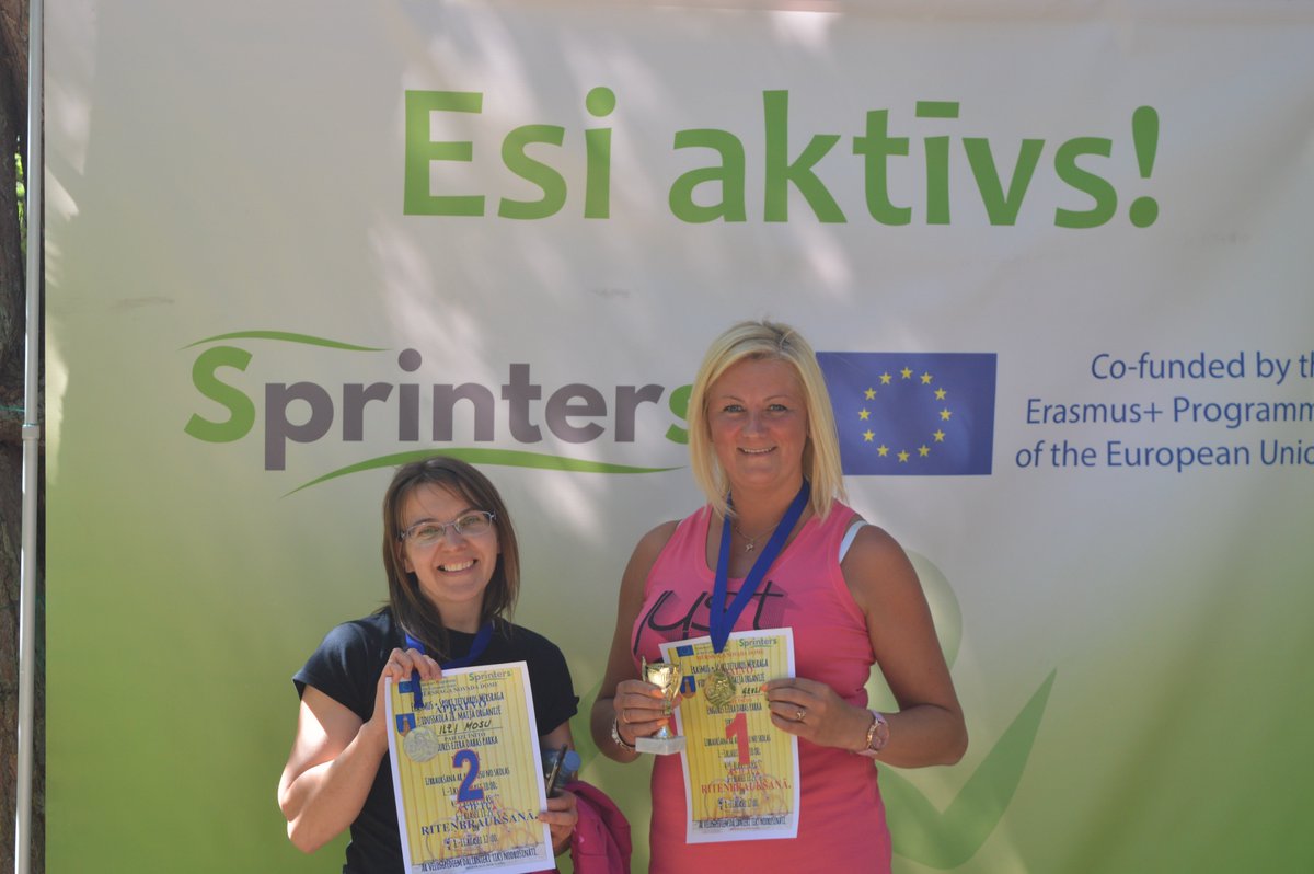 SprintersEU's tweet photo. Last weekend Mersrags hosted a biking competition inside the Sprinters project. Here you have some pictures of the race! @MNovads #EuropeanSprinters https://t.co/Q7Zm2SA2bo