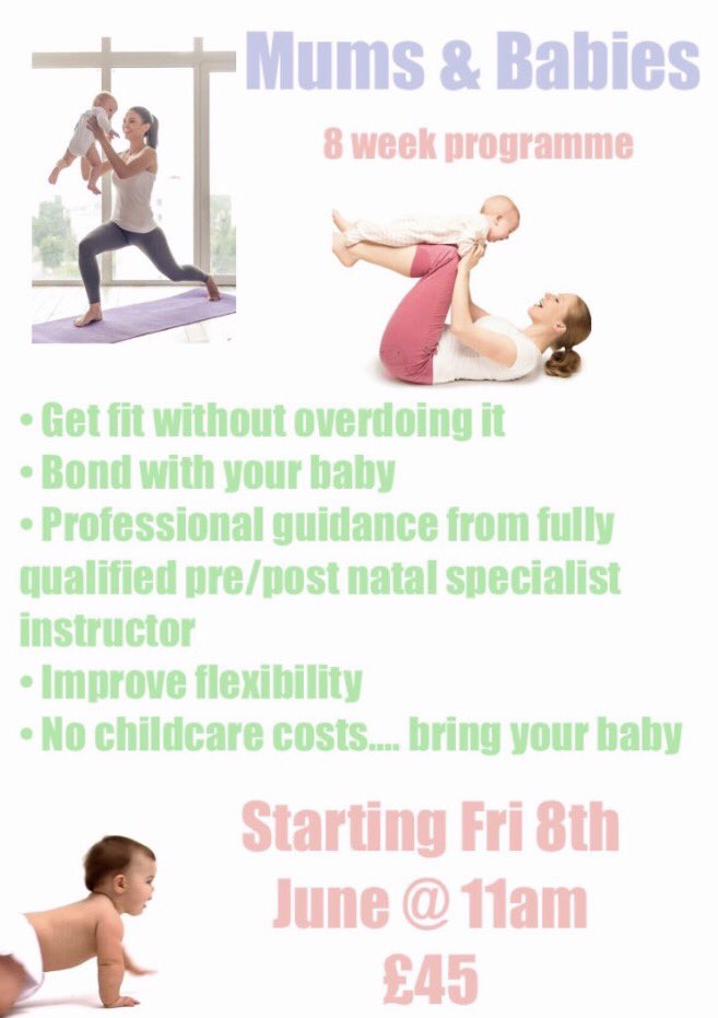 Mums &amp; babies starting next Friday!! Get your space asap!! Suitable from 6 weeks- 12 months old bubbas &amp; their mums!! #isleofwight #iowfit #mumfitness #babyfitness #islepfwightmum